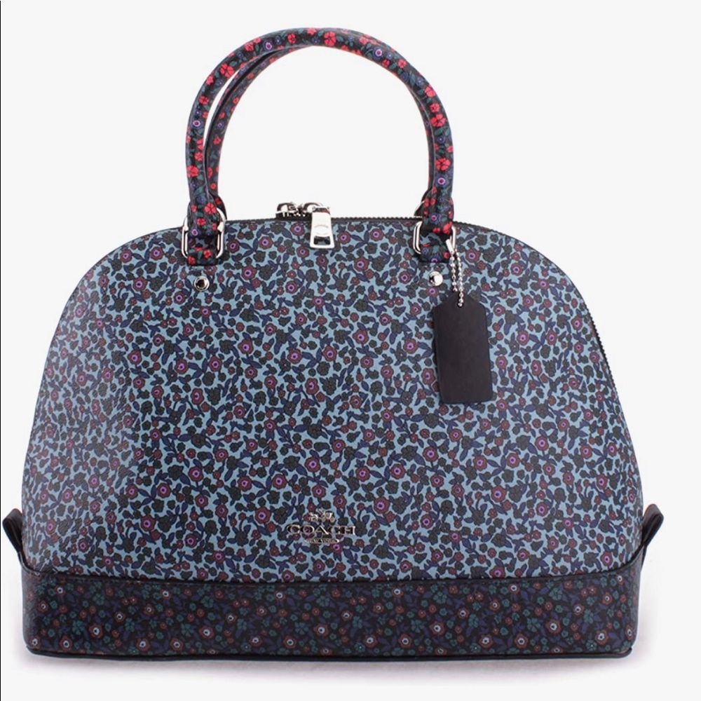 Coach Sierra Ranch Floral Crossgrain Satchel